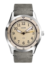 s.Oliver Unisex Erwachsene Analog Quarz Smart Watch Armbanduhr mit Leder Armband SO-3576-LQ - 1