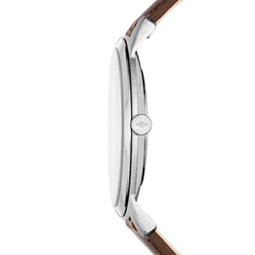 Fossil Herren Analog Quarz Smart Watch Armbanduhr mit Leder Armband FS5439 - 2