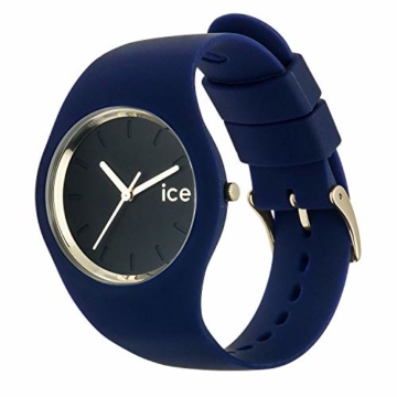 Ice-Watch - Ice Glam Forest Twilitght - Blaue Damenuhr mit Silikonarmband - 001059 (Medium) - 5