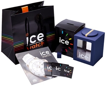 Ice-Watch - Ice Glam Forest Twilitght - Blaue Damenuhr mit Silikonarmband - 001059 (Medium) - 8