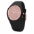 Ice-Watch - Ice Glitter Black Rose-Gold - Schwarze Damenuhr mit Silikonarmband - 001353 (Medium) - 1