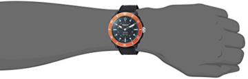 Alpina Männern hochwertig Smart 'Quarz Edelstahl und Gummi Sport Armbanduhr, Farbe: Schwarz (Modell: al-282lbo4 V6) - 2