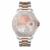 Ice-Watch - Ice Steel Silver Sunset rose-gold - Silbergraue Damenuhr mit Metallarmband - 016769 (Medium) - 1