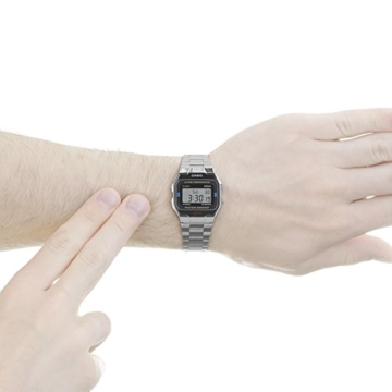 Casio Collection Unisex-Armbanduhr A163WA 1QES - 5