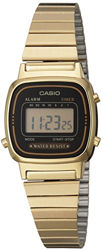 Casio Damen-Armbanduhr Digital Quarz LA670WGA-1DF - 1