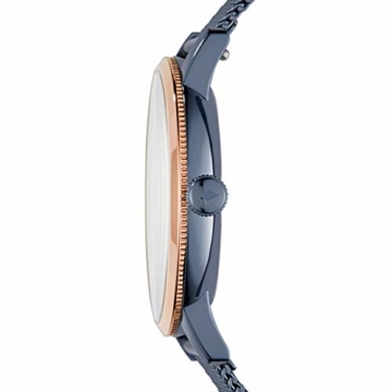 Fossil Damen Analog Quarz Uhr mit Edelstahl Armband ES4312 - 2