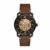 Fossil Herren Analog Automatik Uhr mit Leder Armband ME3158 - 1