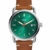 Fossil Herren Analog Quarz Uhr mit Leder Armband FS5540 - 1