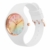 Ice-Watch - Ice Sunset Rainbow - Weiße Damenuhr mit Silikonarmband - 015743 (Small) - 2