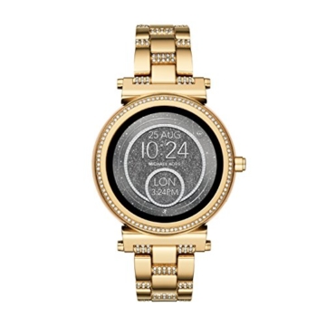 Michael Kors Damen Digital Uhr mit Edelstahl Armband MKT5023 - 1