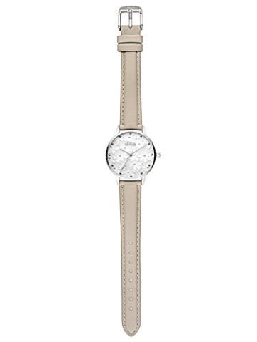 s.Oliver Damen Analog Quarz Uhr mit Leder Armband - 4