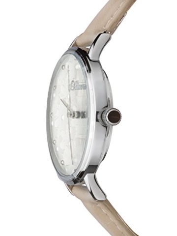 s.Oliver Damen Analog Quarz Uhr mit Leder Armband - 5