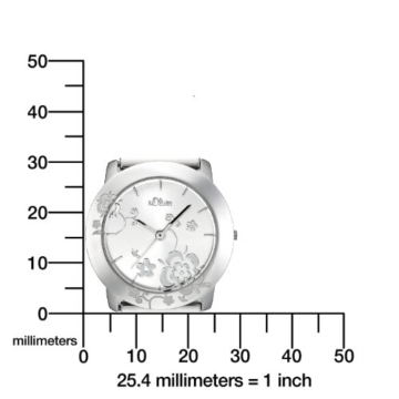 S.Oliver Damenuhr Analog Quarz mit Edelstahlarmband - SO-1662-MQ - 4
