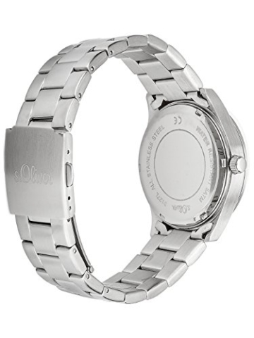 s.Oliver Herren-Armbanduhr Analog Quarz Edelstahl SO-3127-MQ - 2