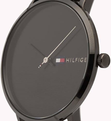 Tommy Hilfiger Unisex Analog Quarz Uhr mit Edelstahl Armband 1791464 - 3