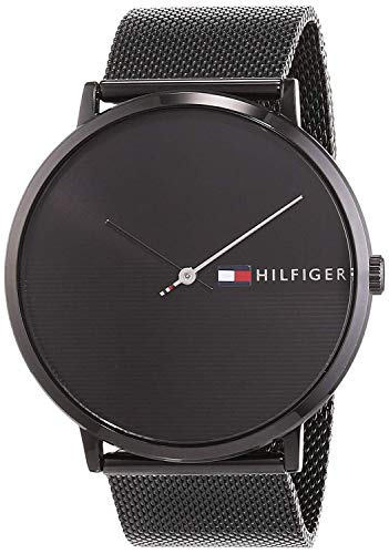 Tommy Hilfiger Unisex Analog Quarz Uhr mit Edelstahl Armband 1791464 - 5