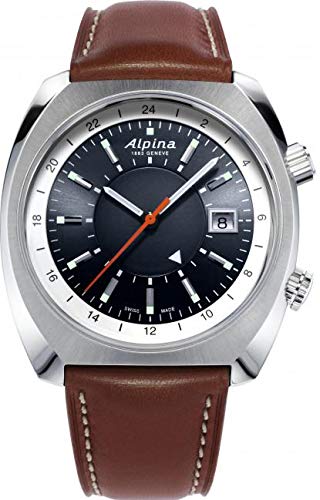 Alpina Geneve Startimer Pilot Heritage Automatic GMT AL-555DGS4H6 Herren Automatikuhr - 1