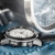 Alpina Herren Analog Automatik Uhr mit Gummi Armband AL-525S4H6 - 2