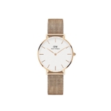 Daniel Wellington Unisex Erwachsene Digital Quarz Uhr mit Edelstahl Armband DW00100163 - 1