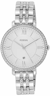 Fossil Damen Analog Quarz Uhr mit Edelstahl Armband ES3545 - 1