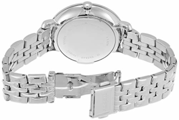 Fossil Damen Analog Quarz Uhr mit Edelstahl Armband ES3545 - 2