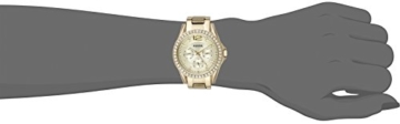 Fossil Damen Analog Quarz Uhr mit Weißgold Armband ES3203 - 5