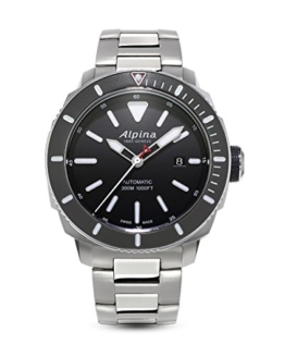 Alpina Schweizer Automatikuhr Seastrong Diver AL-525LBG4V6B - 1