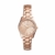 Fossil Damen Analog Quarz Smart Watch Armbanduhr mit Edelstahl Armband ES4318 - 1