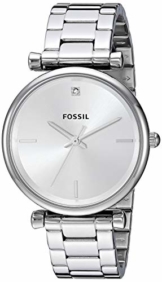 FOSSIL Damen Analog Quarz Uhr mit Edelstahl Armband ES4440 - 1