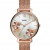 Fossil Damen Analog Quarz Uhr mit Edelstahl Armband ES4534 - 1
