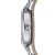 Fossil Damen Analog Quarz Uhr mit Leder Armband ES2830 - 2