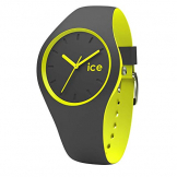 Ice-Watch - Ice Duo Anthracite Yellow - Grau Jungenuhr mit Silikonarmband - 001486 (Small) - 1