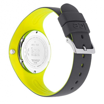 Ice-Watch - Ice Duo Anthracite Yellow - Grau Jungenuhr mit Silikonarmband - 001486 (Small) - 4