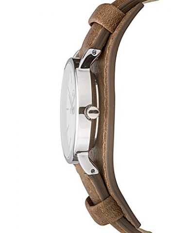 s.Oliver Damen Analog Quarz Uhr mit Leder Armband SO-3448-LQ - 4