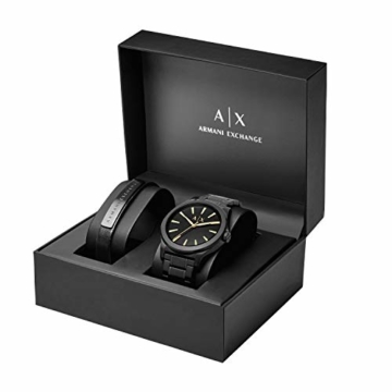 Armani Exchange Herren Analog Quarz Uhr mit Edelstahl Armband AX7102 - 3