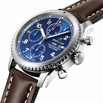 Blue Breitling Navitimer 8 Chronograph Calibre 13 Chronometer 43 (New 2018 Release) - 2