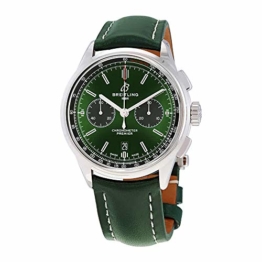 Breitling Bentley Premier B01 Chronograph Green Dial 42mm AB0118A11L1X1 - 1