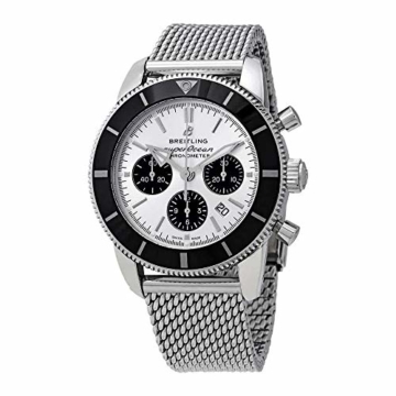 Breitling Mens Superocean HÉRITAGE II B01 Chronograph 44mm AB0162121G1A1 New 2018 Model - 1