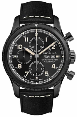 Breitling Navitimer 8 Chronograph Chronometer 43 Black Steel M13314101B1X1 - 1