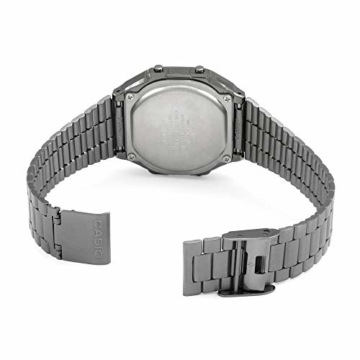 Casio Herren Digital Japanischer Quarz Uhr mit Edelstahl Armband A168WEGG-1AEF - 2
