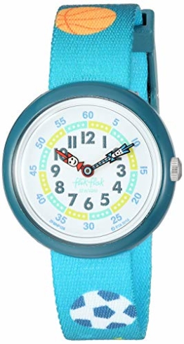 Flik Flak Kinder 1906 Going to School Quarz Polyester Band grün 14 Casual Watch (Modell: ZFBNP138) - 1