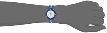 Flik Flak Kinder 1906 Vibes Quarz Kunststoffarmband blau 16 Casual Watch (Modell: ZFCSP090) - 2