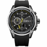 Megir Herren-Sport-Quarzuhrwerk, modisch, lässig, Herren-Chronograph, wasserdicht, mit Datumsanzeige - 1