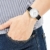 s.Oliver Damen Analog Quarz Armbanduhr mit Leder Armband SO-3440-LQ, schwarz - 2