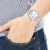 s.Oliver Time Damen Analog Quarz Uhr mit Edelstahl Armband SO-3599-MQ, silber Herzen - 4