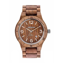 WEWOOD Herren Analog Quarz Smart Watch Armbanduhr mit Holz Armband WW08009 - 1