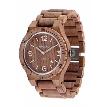 WEWOOD Herren Analog Quarz Smart Watch Armbanduhr mit Holz Armband WW08009 - 2