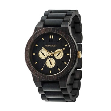 WEWOOD Herren Analog Quarz Smart Watch Armbanduhr mit Holz Armband WW15008 - 2