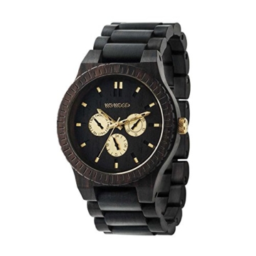 WEWOOD Herren Analog Quarz Smart Watch Armbanduhr mit Holz Armband WW15008 - 2