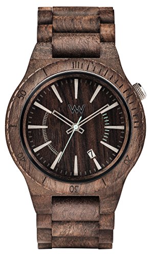 WEWOOD Herren Analog Quarz Smart Watch Armbanduhr mit Holz Armband WW29004 - 2